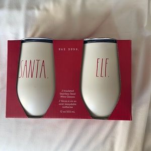 Rae Dunn Insulated Wine Glasses